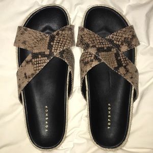 TOPSHOP slip on sandal